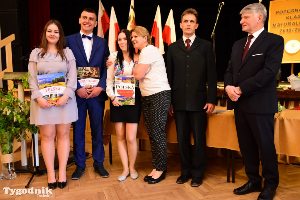 Maturzyści ZSLiA w Tucholi