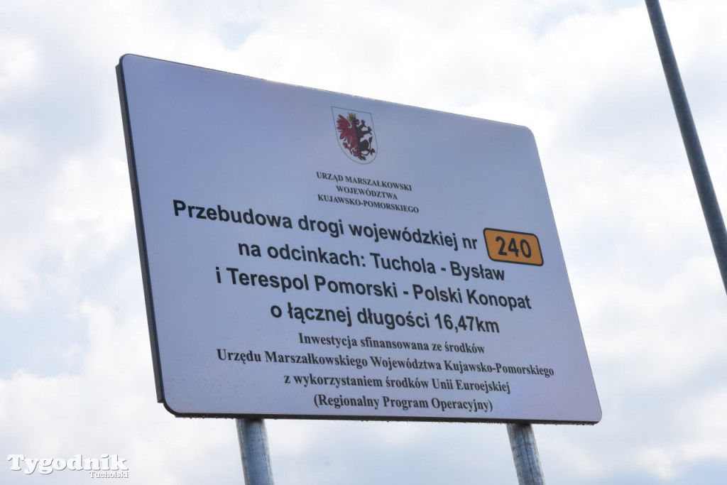 Otwarcie wyremontowanej drogi 240