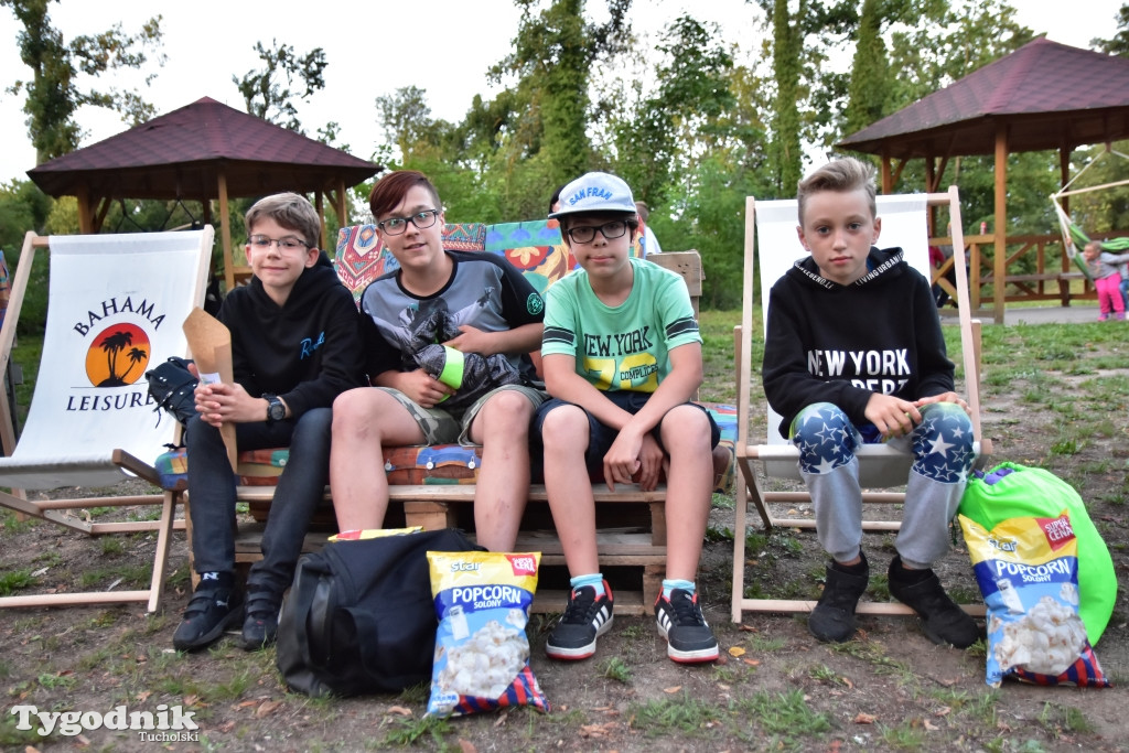 Kęsowo: Kino plenerowe w parku