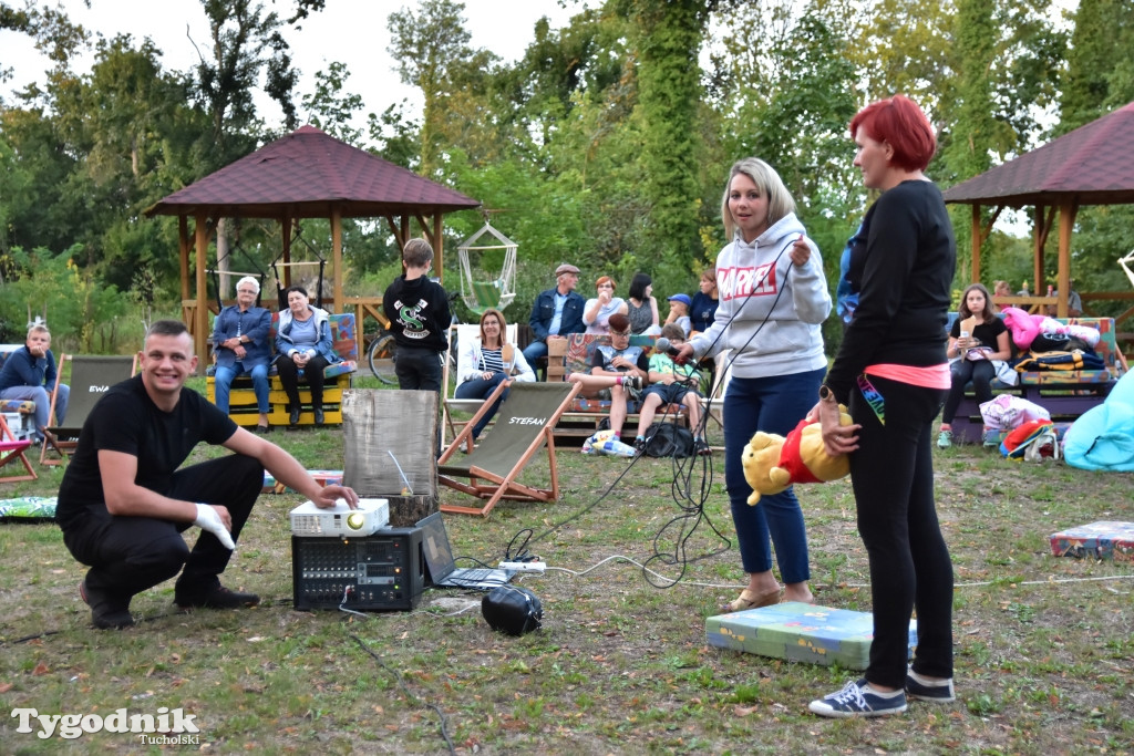 Kęsowo: Kino plenerowe w parku