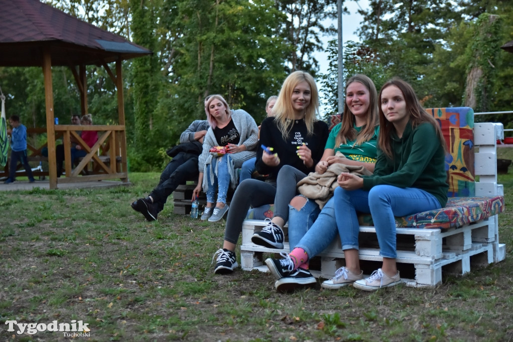 Kęsowo: Kino plenerowe w parku