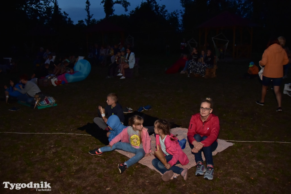 Kęsowo: Kino plenerowe w parku