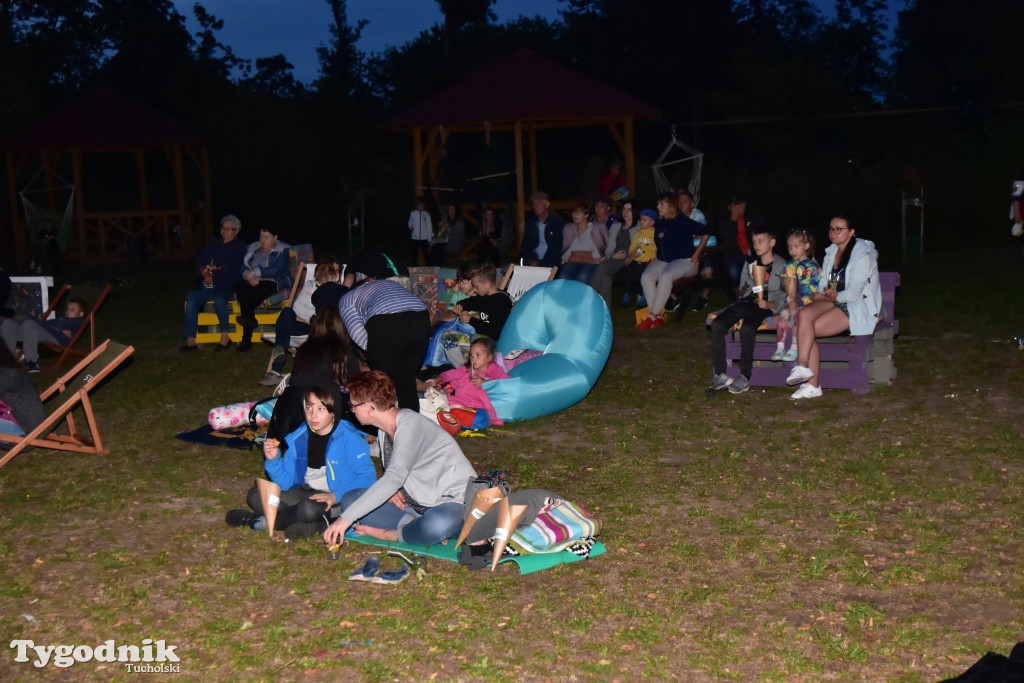 Kęsowo: Kino plenerowe w parku