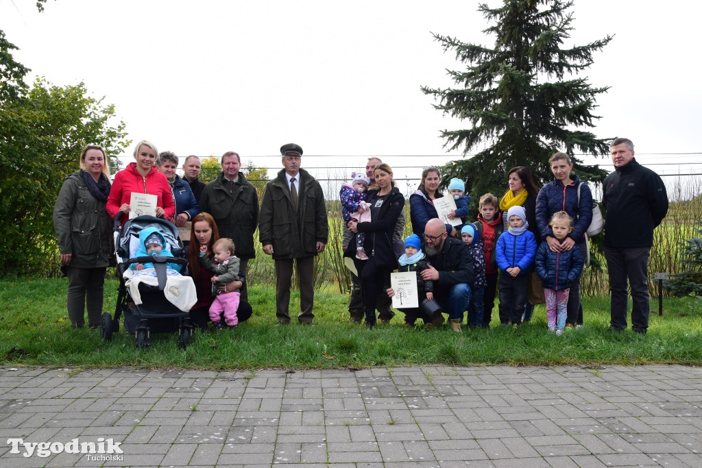 Sadzenie drzew w Trzebcinach