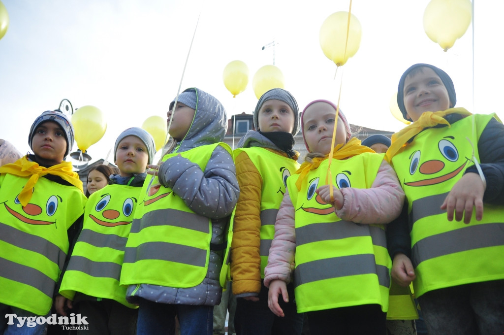 Pola Nadziei w rynku w Tucholi