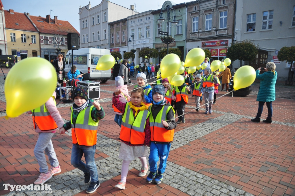 Pola Nadziei w rynku w Tucholi