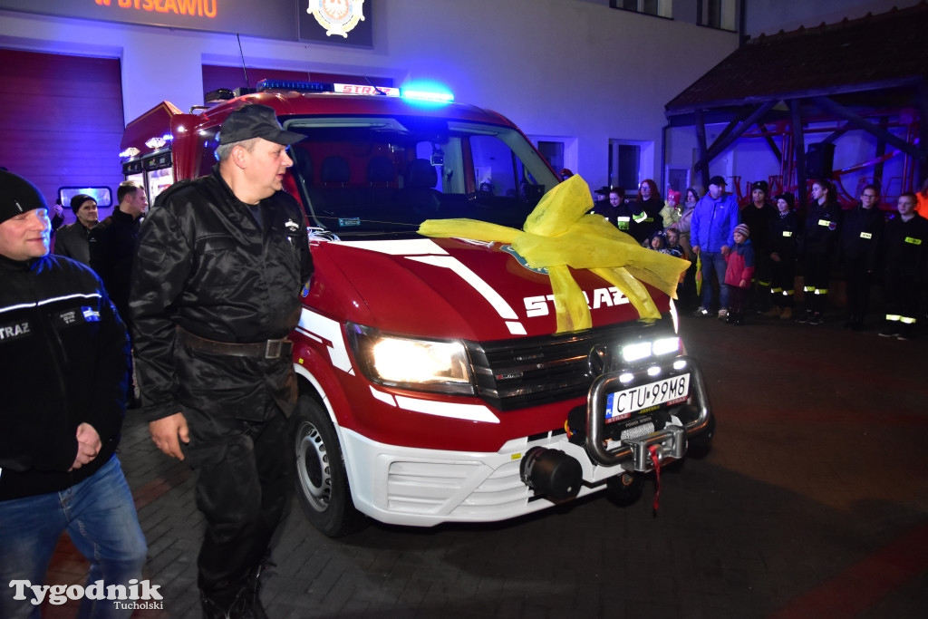 Nowy wóz dla OSP Bysław