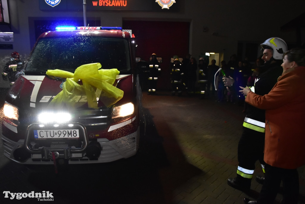 Nowy wóz dla OSP Bysław