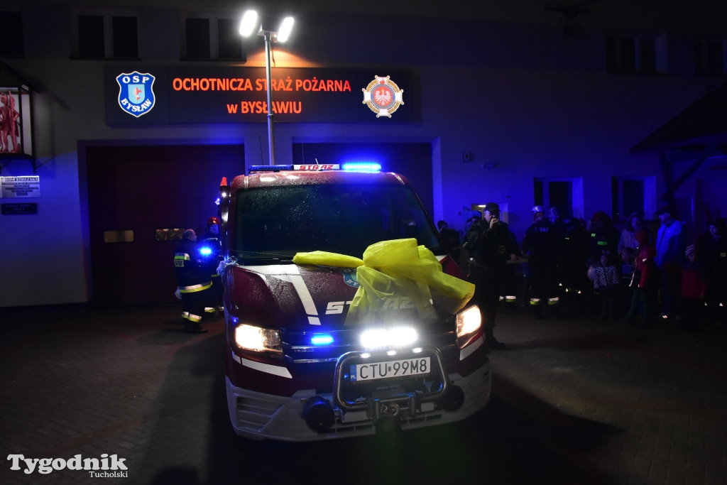 Nowy wóz dla OSP Bysław