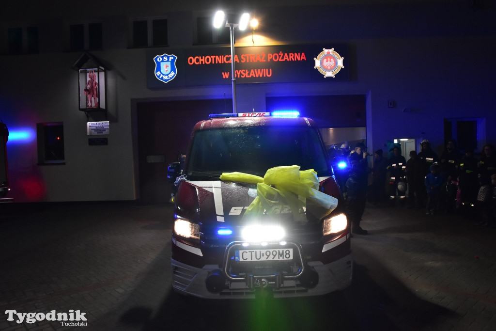 Nowy wóz dla OSP Bysław