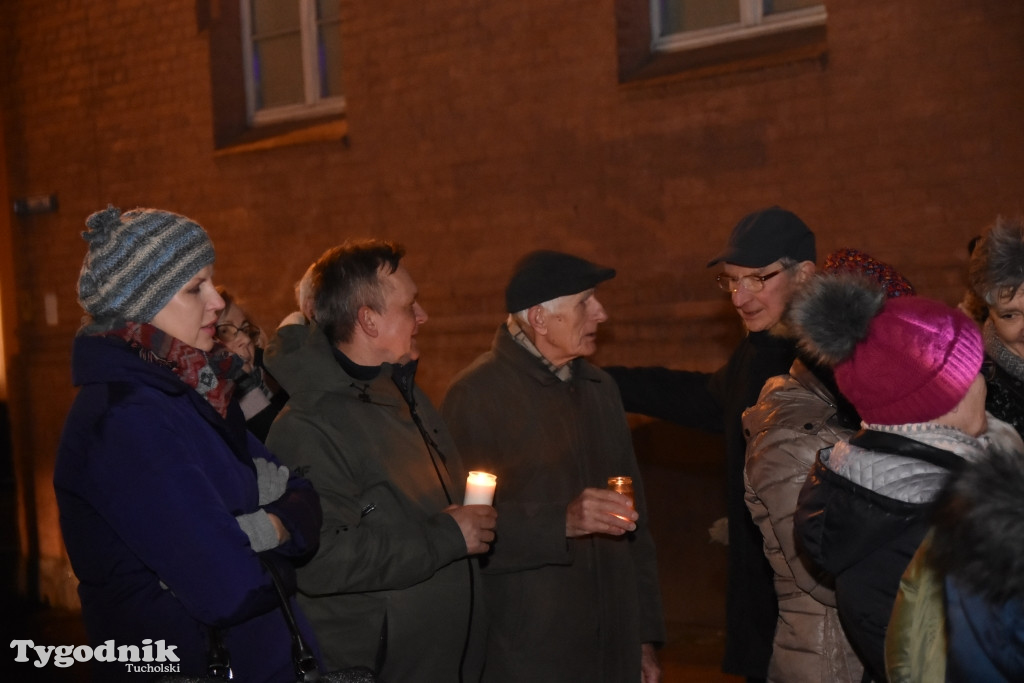 Tuchola: Protest przed sądem rejonowym