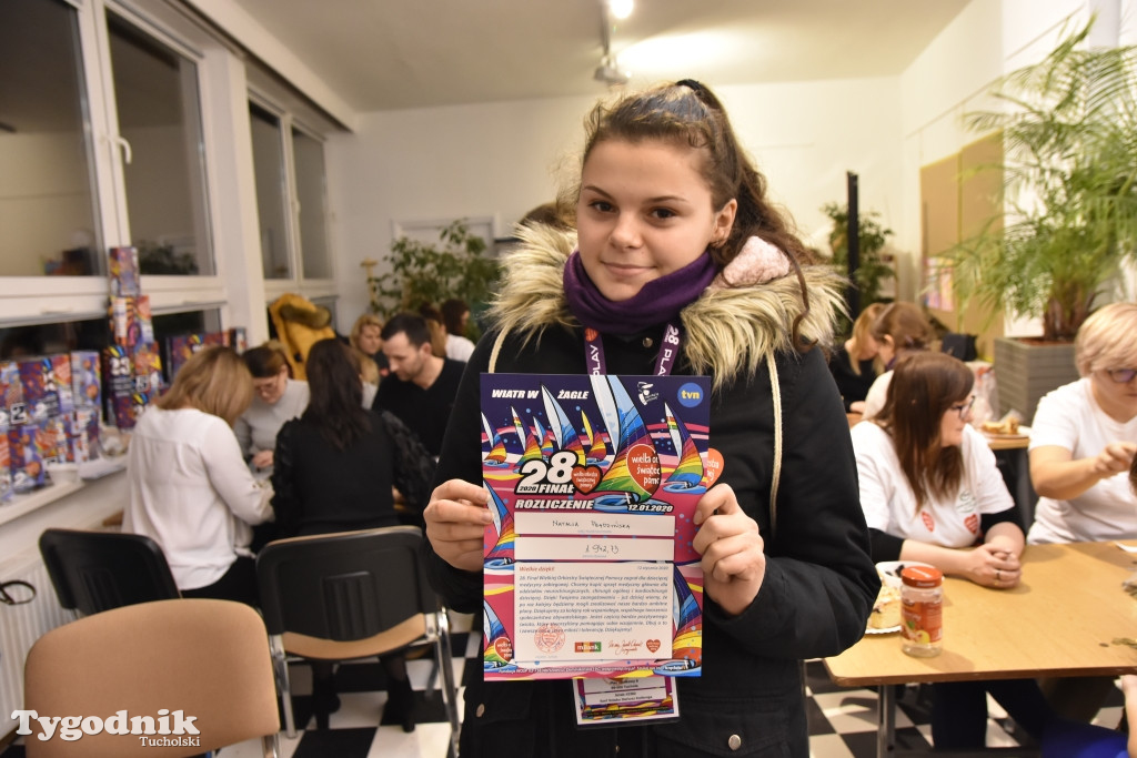 WOŚP Tuchola cz. 2: zbiórka i światełko do nieba