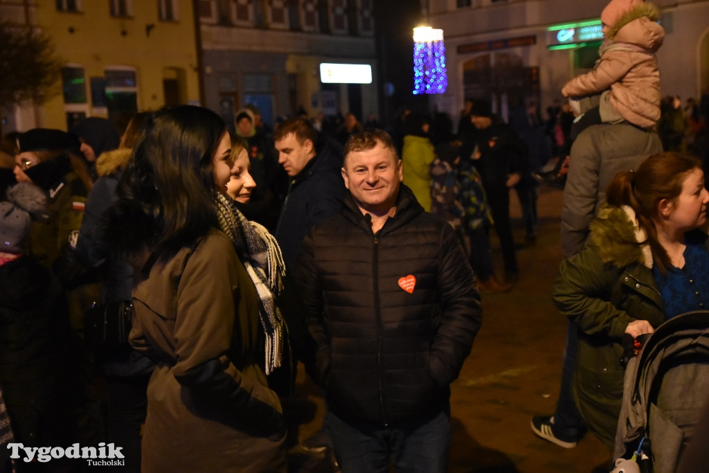 WOŚP Tuchola cz. 2: zbiórka i światełko do nieba