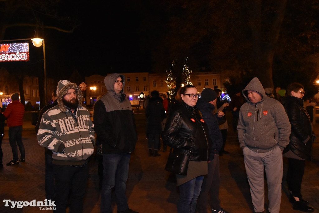 WOŚP Tuchola cz. 2: zbiórka i światełko do nieba