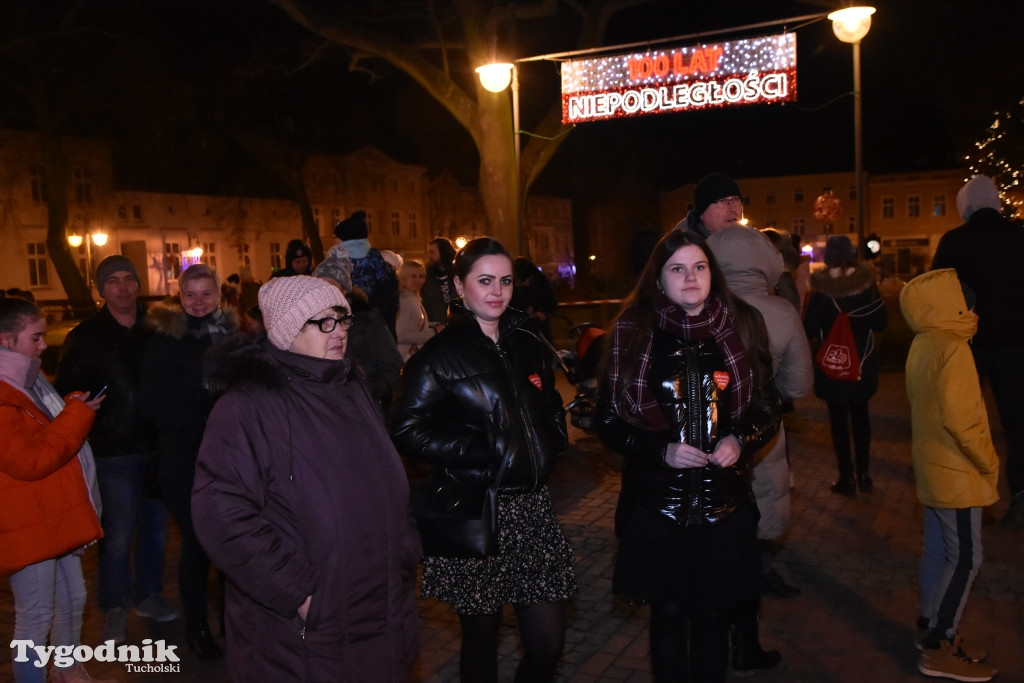WOŚP Tuchola cz. 2: zbiórka i światełko do nieba
