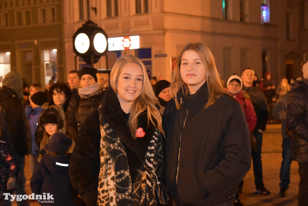 WOŚP Tuchola cz. 2: zbiórka i światełko do nieba