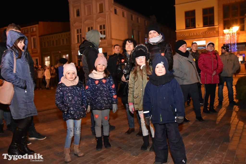 WOŚP Tuchola cz. 2: zbiórka i światełko do nieba