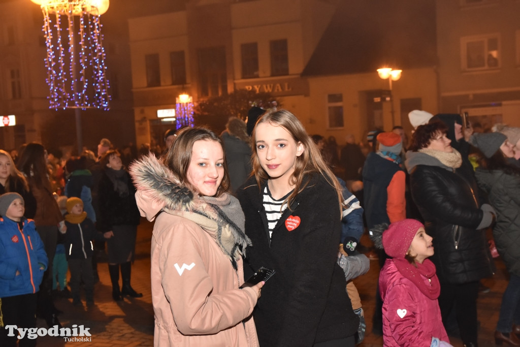 WOŚP Tuchola cz. 2: zbiórka i światełko do nieba
