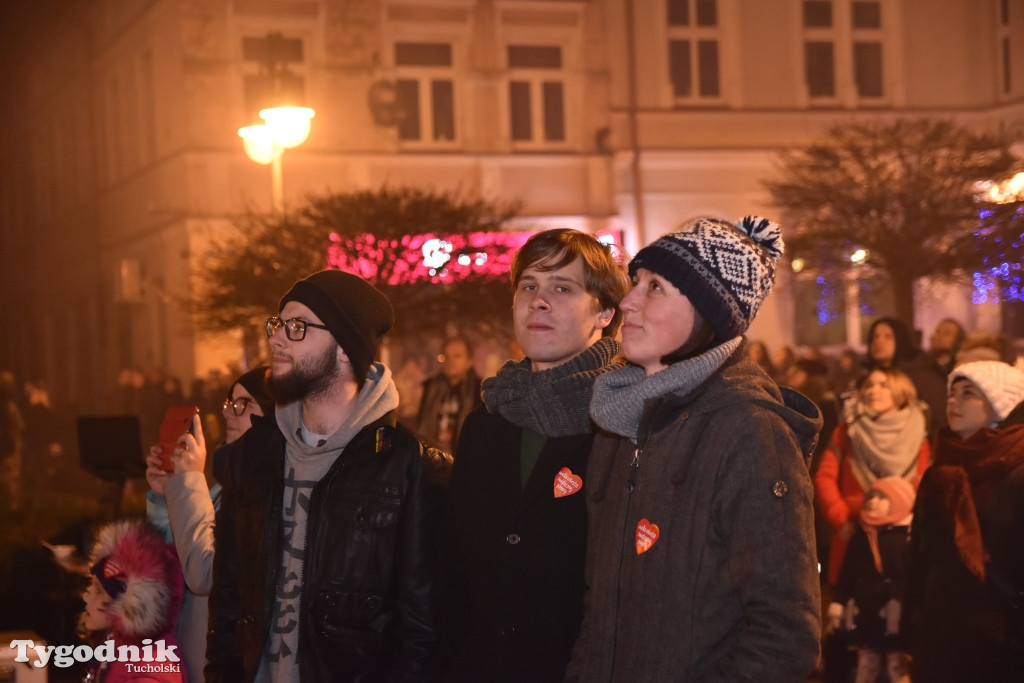 WOŚP Tuchola cz. 2: zbiórka i światełko do nieba