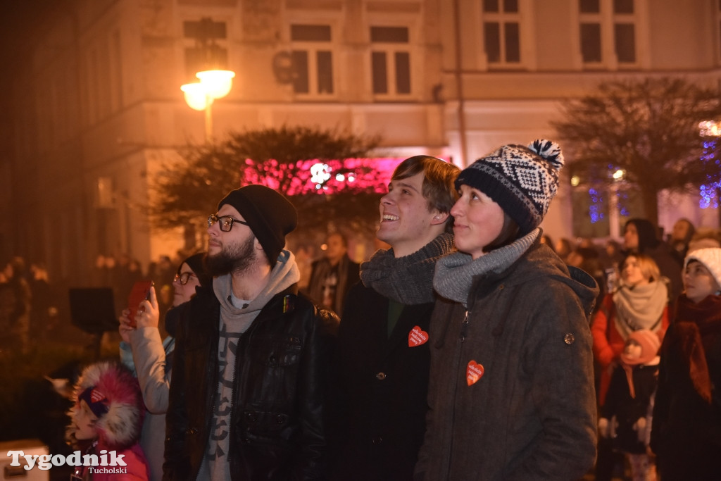 WOŚP Tuchola cz. 2: zbiórka i światełko do nieba