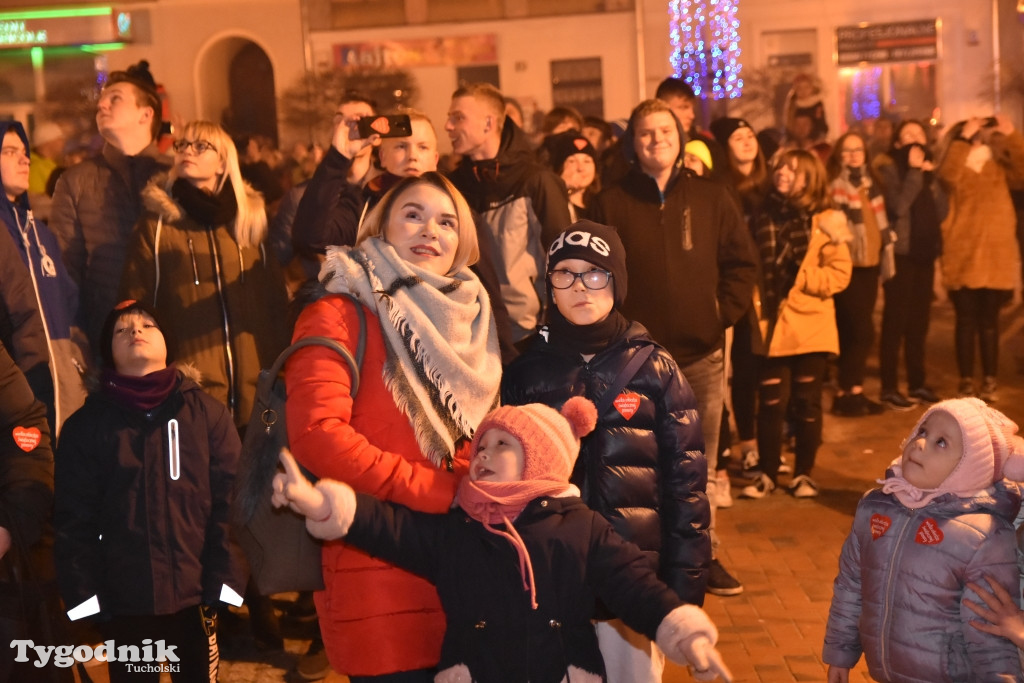 WOŚP Tuchola cz. 2: zbiórka i światełko do nieba
