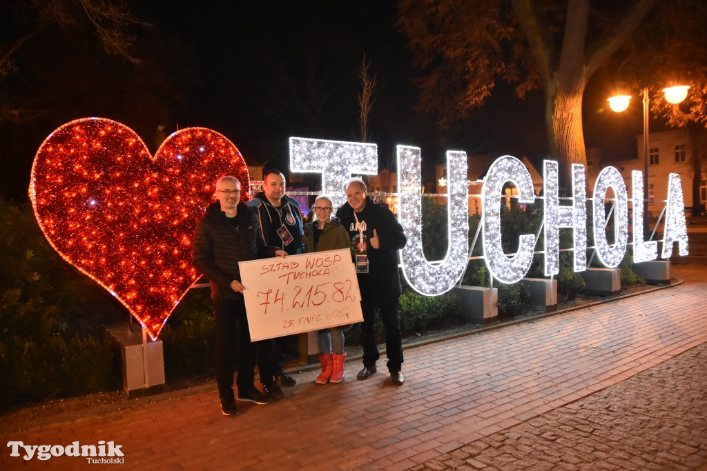 WOŚP Tuchola cz. 2: zbiórka i światełko do nieba