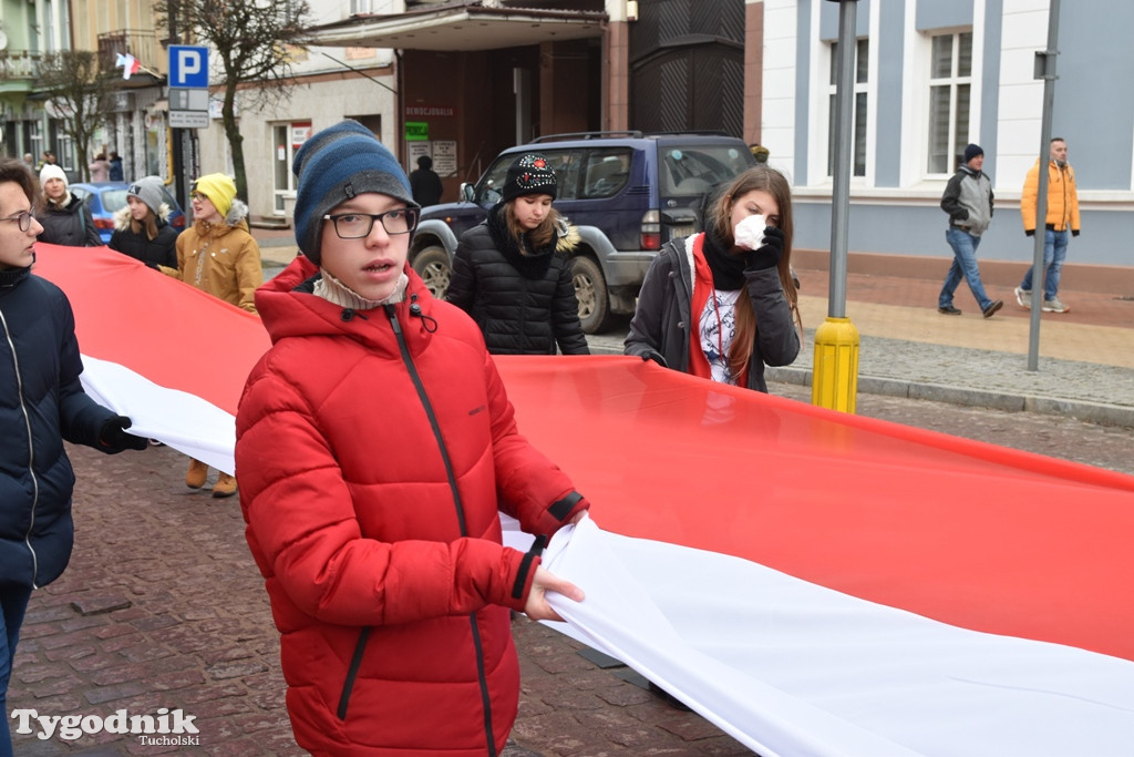 Marsz Niepodległości w Tucholi