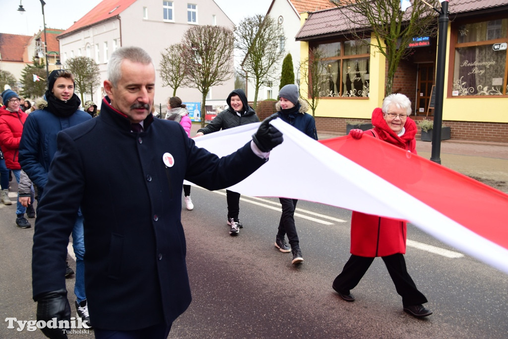 Marsz Niepodległości w Tucholi