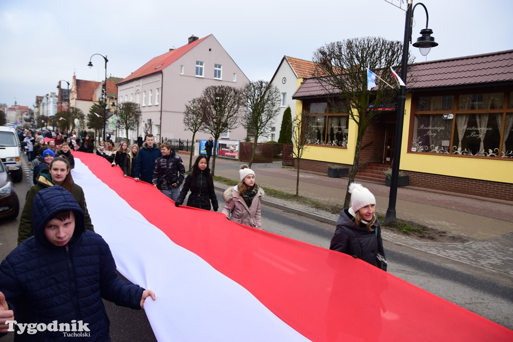 Marsz Niepodległości w Tucholi