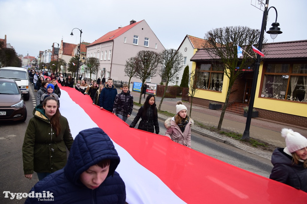 Marsz Niepodległości w Tucholi