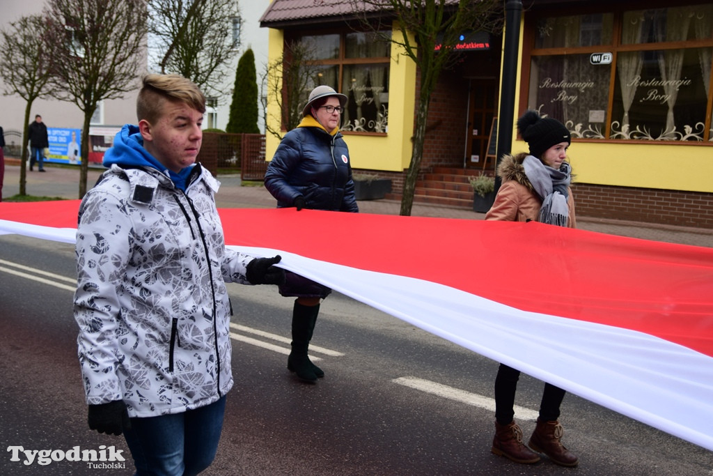 Marsz Niepodległości w Tucholi