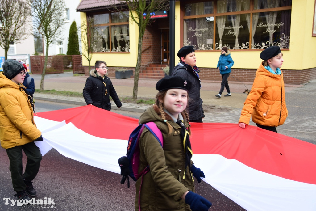 Marsz Niepodległości w Tucholi