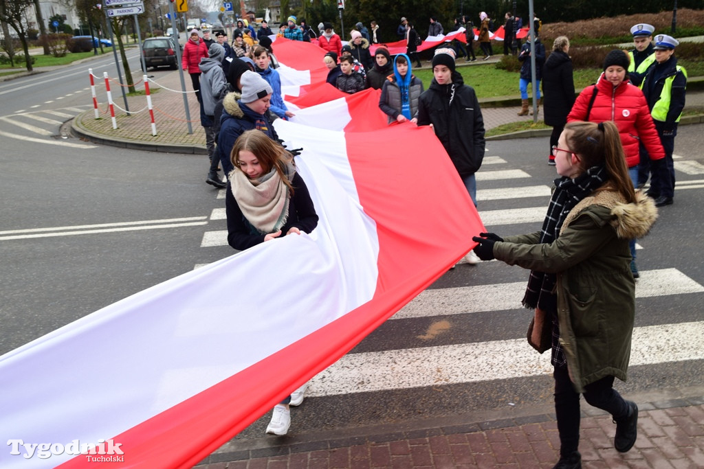 Marsz Niepodległości w Tucholi