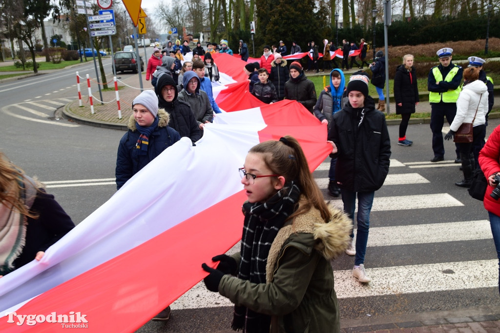 Marsz Niepodległości w Tucholi