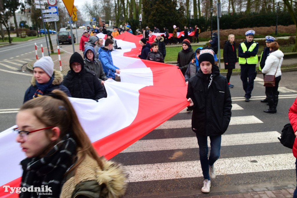 Marsz Niepodległości w Tucholi