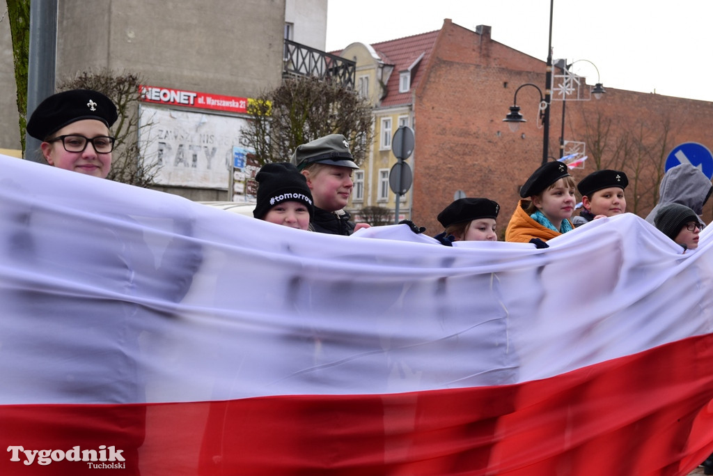 Marsz Niepodległości w Tucholi