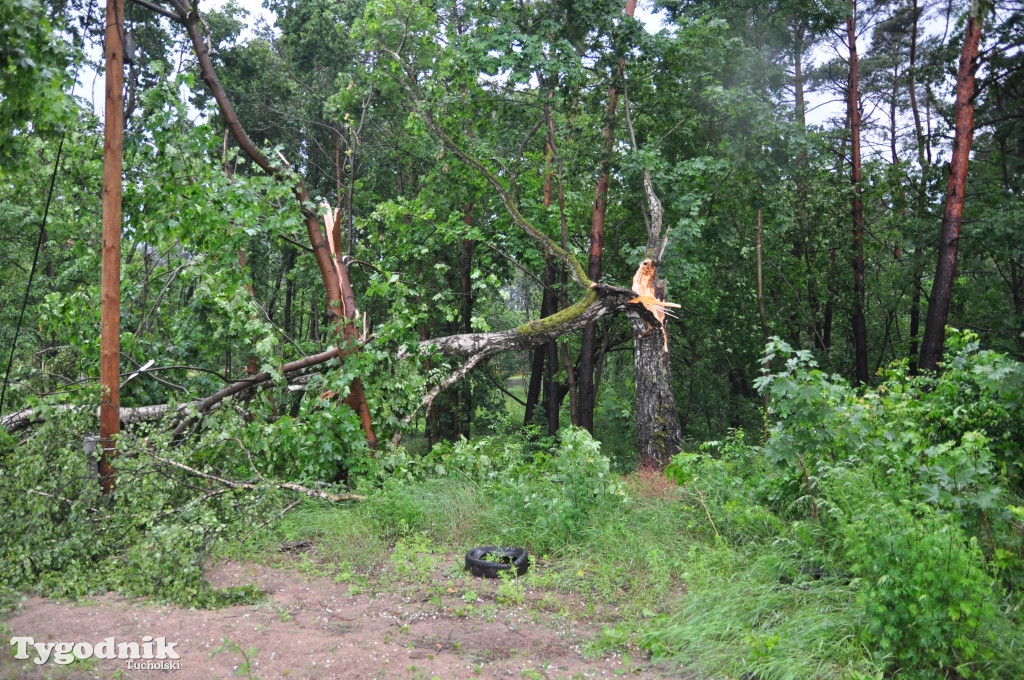 Ulewa w Tucholi, 18.06.2020 r.