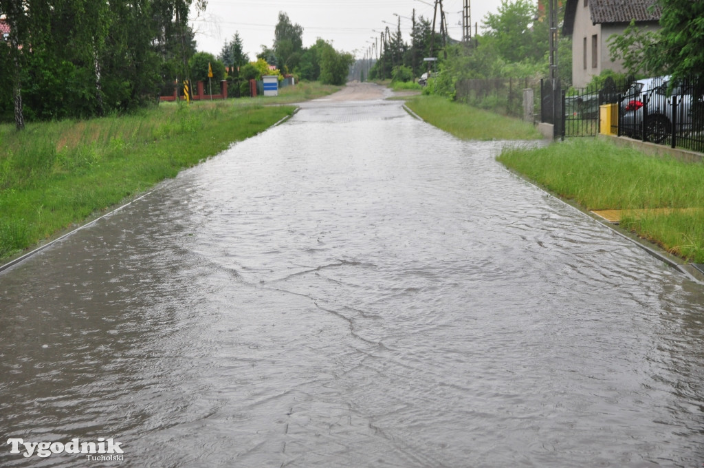 Ulewa w Tucholi, 18.06.2020 r.