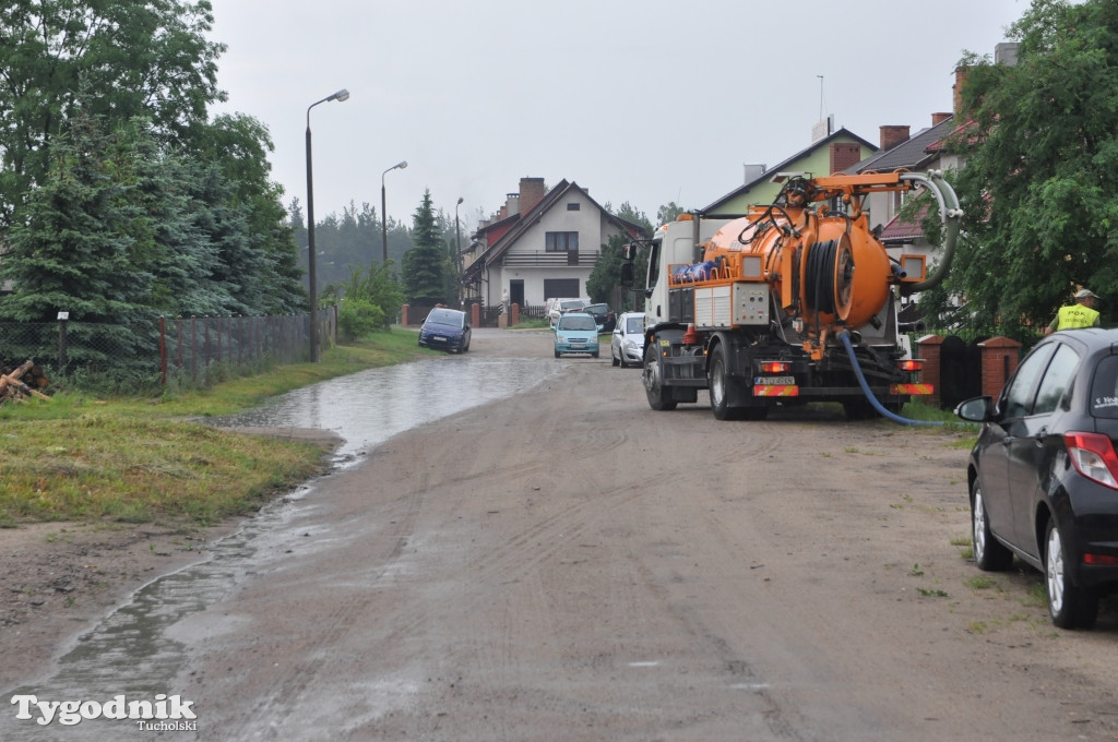 Ulewa w Tucholi, 18.06.2020 r.