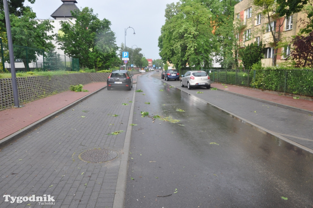 Ulewa w Tucholi, 18.06.2020 r.