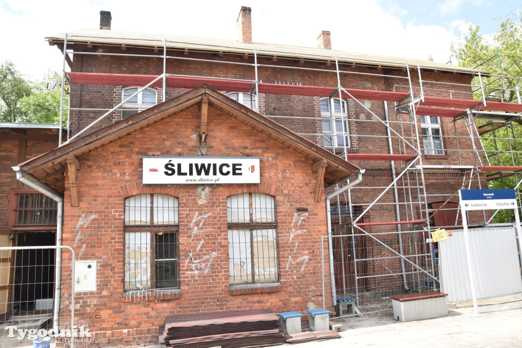 Prace na śliwickim dworcu