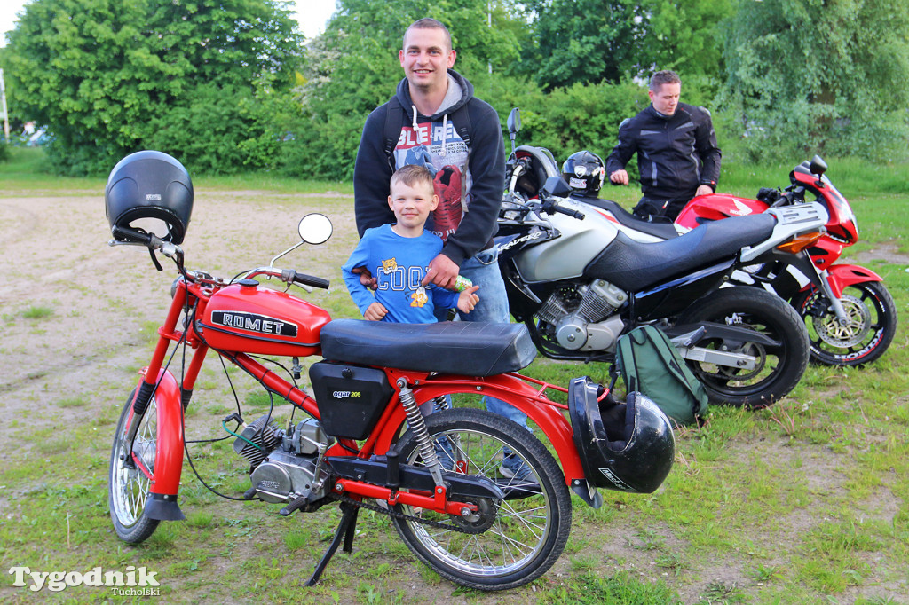 Spotkanie motocyklistów przy OSiR-ze