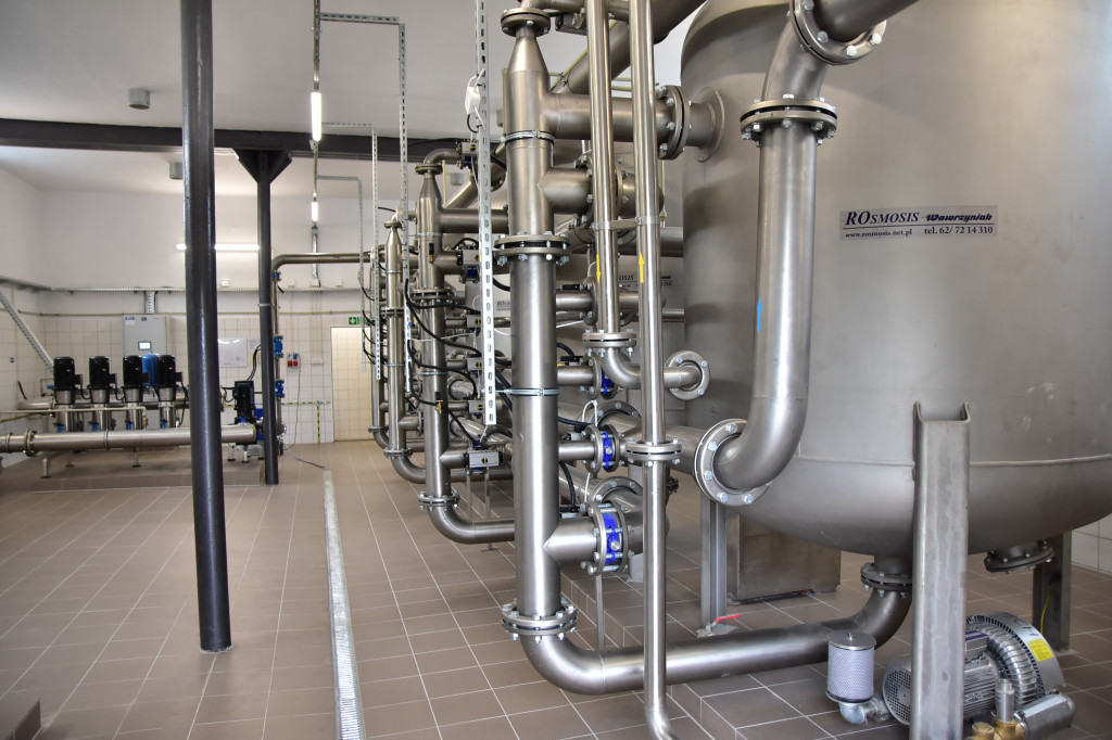 Hydrofornia w Bysławiu po dużym remoncie