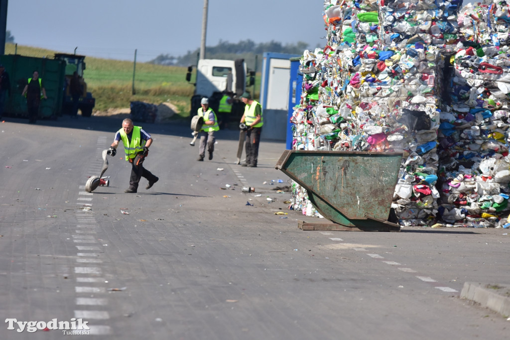 Ćwiczenia strażackie pod Tucholą (09.09.2021 r.)