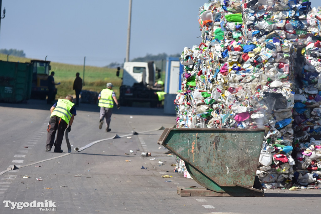Ćwiczenia strażackie pod Tucholą (09.09.2021 r.)