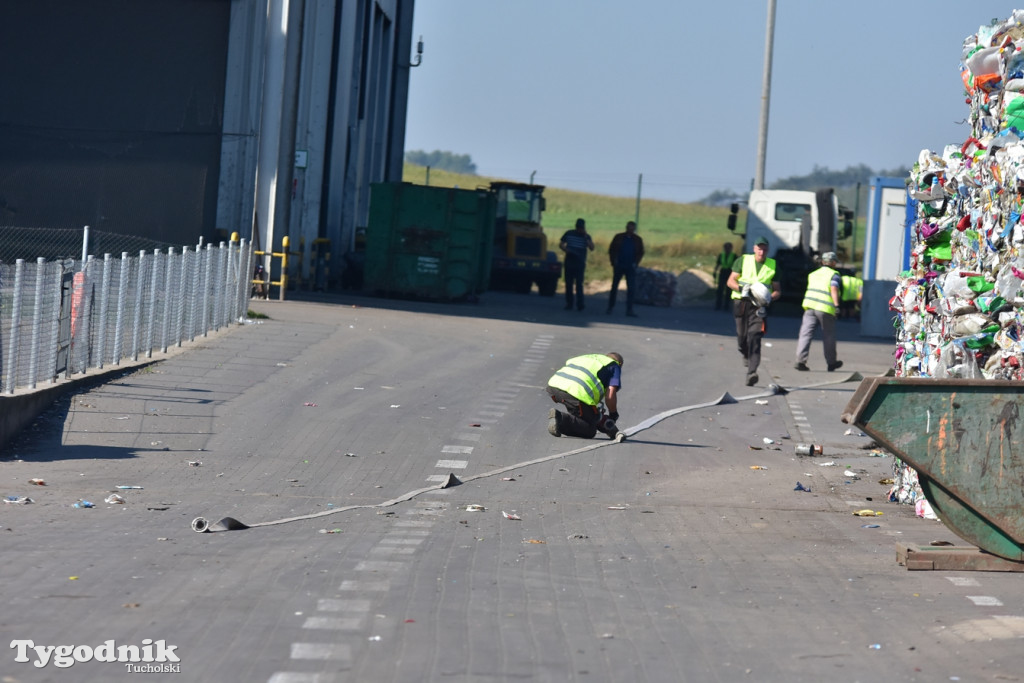 Ćwiczenia strażackie pod Tucholą (09.09.2021 r.)