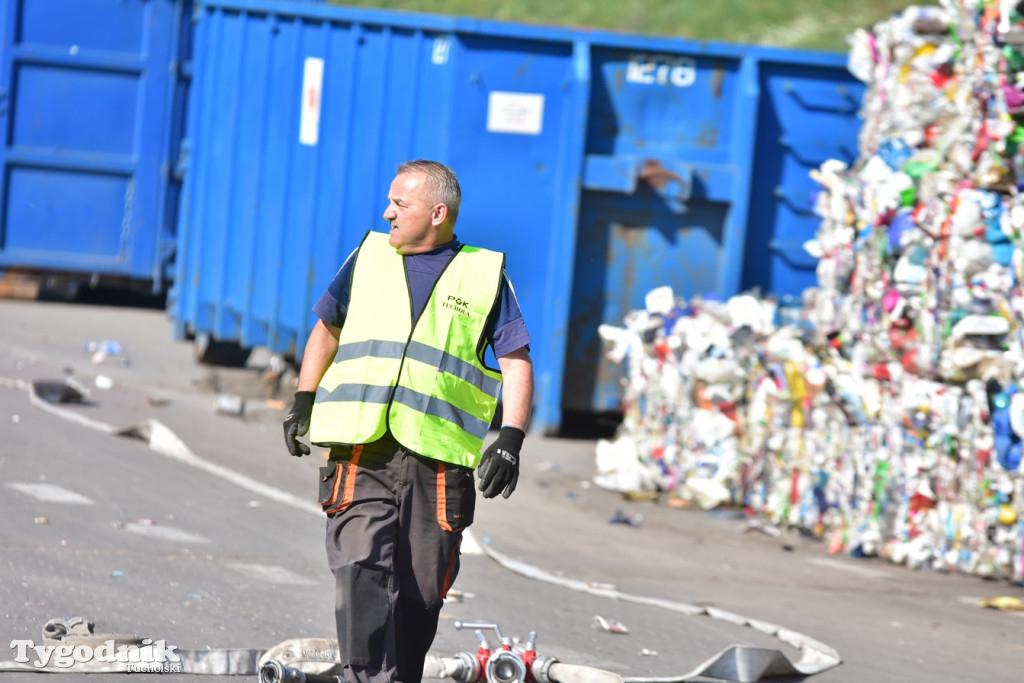 Ćwiczenia strażackie pod Tucholą (09.09.2021 r.)