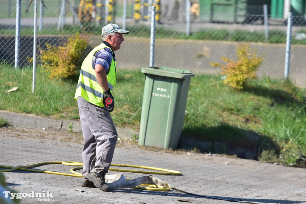 Ćwiczenia strażackie pod Tucholą (09.09.2021 r.)