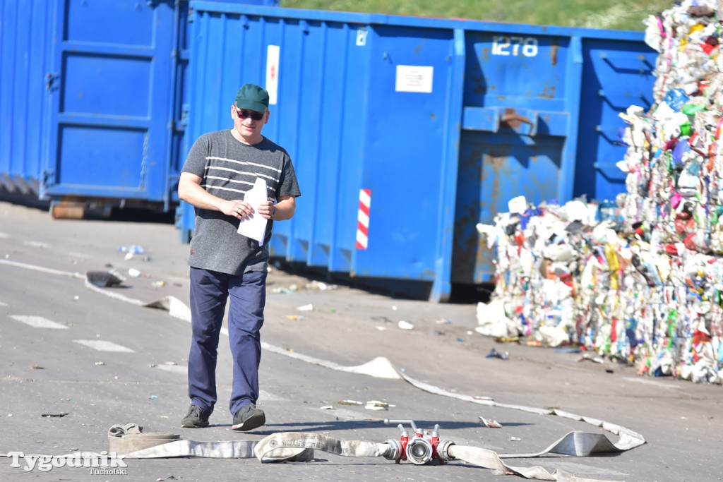 Ćwiczenia strażackie pod Tucholą (09.09.2021 r.)