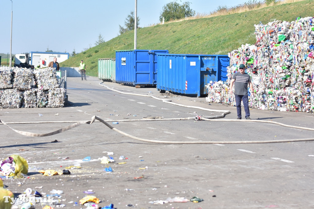 Ćwiczenia strażackie pod Tucholą (09.09.2021 r.)